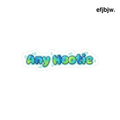 Any Hootie Kiss-Cut Sticker, Cute Bubble Letter Laptop Decal - 3’’ × 3’’ / White - Stickers
