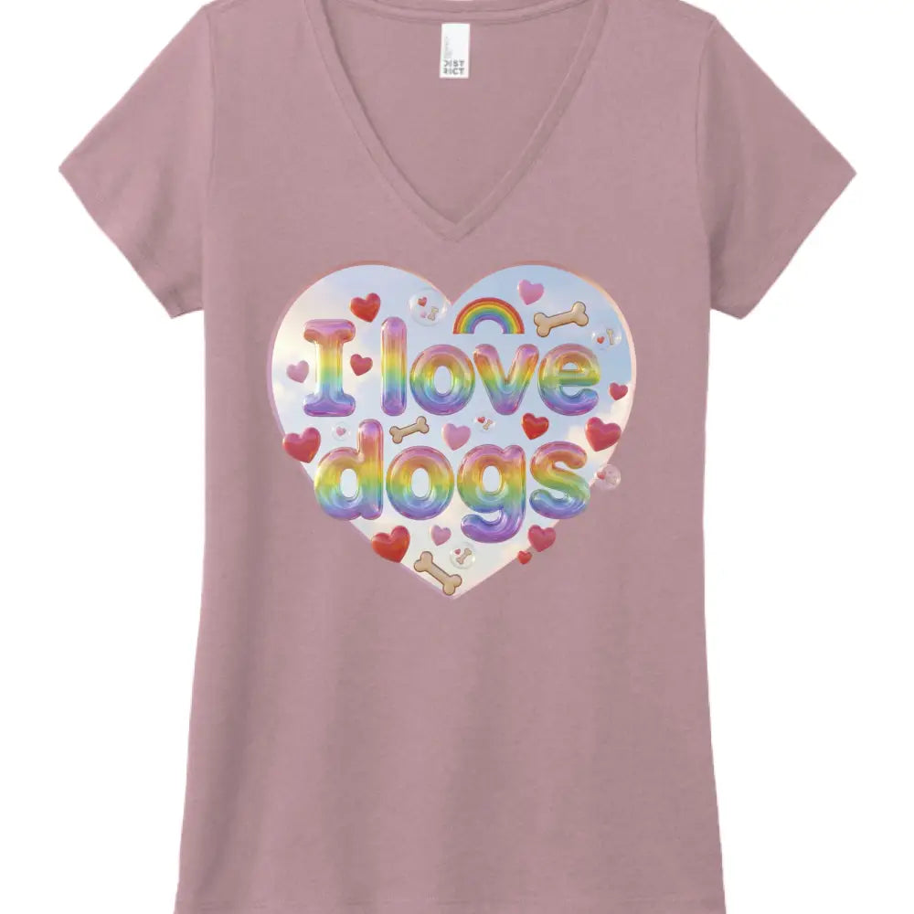 I love dogs1 - Hthrd Lavender / XS