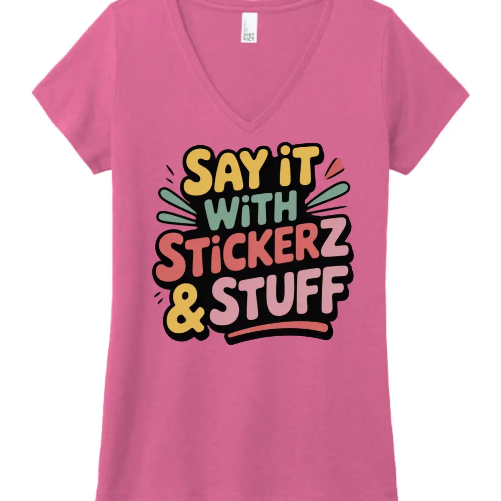 Say it with Stickerz - Printed T-Shirts